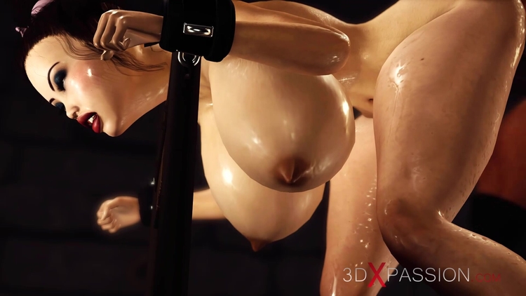 Hard ass fucking! Super latex teacher futanari plays with big tits sexy woman_main_thumbnail