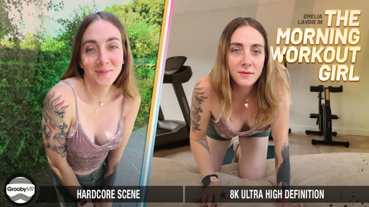 GROOBYVR - Emelia Lavoie Workout Ended Up In Sex Fantasy_main_thumbnail