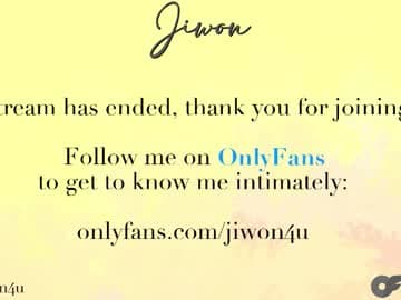 J i w o n 💕 onlyfans.com/jiwon4u live cam