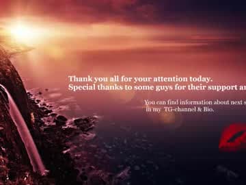 LIA. ~ next streams: check TG to know when I'll start live cam