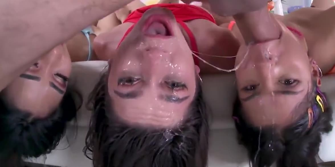Three Sloppy Throat Gagging Whores_main_thumbnail