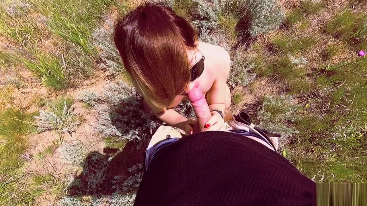 Pretty teen 18+ fucks and looks at the ships. Public sex on wild beach._main_thumbnail