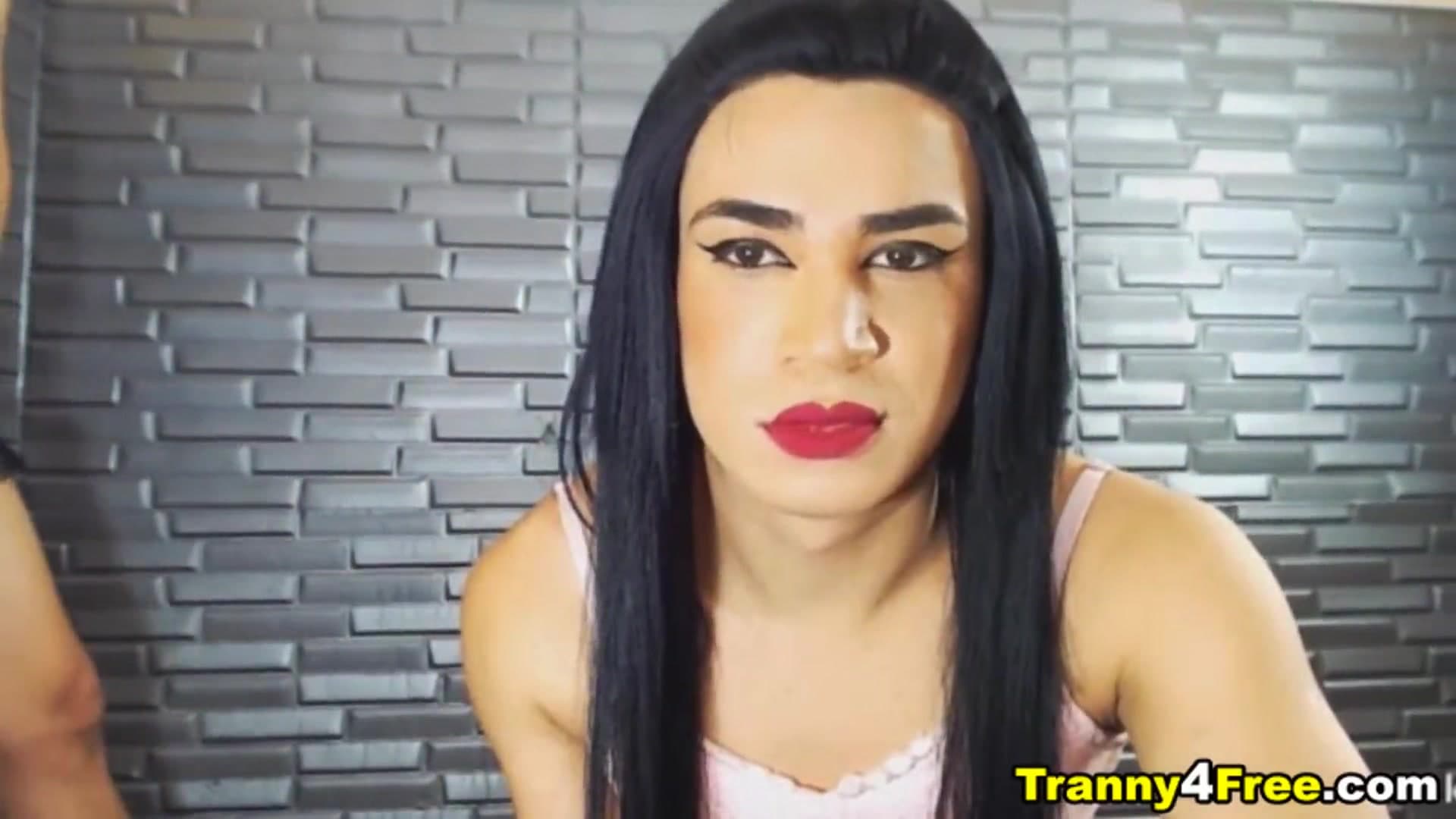 Couple Trans Fucking Her Tight Asshole_main_thumbnail