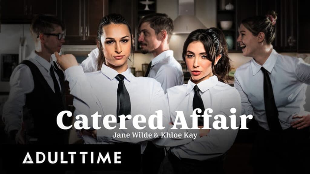 TRANSFIXED - Hot Caterers Jane Wilde and Khloe Kay Get CAUGHT Hooking Up On the Job!_main_thumbnail