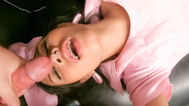 Nurse Mac gets a cumshot all over her braces_main_thumbnail