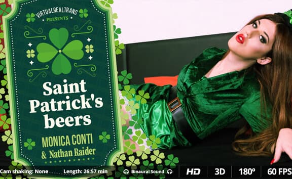 Nathan Raider in Saint Patrick's beers - SexLikeReal Shemale_main_thumbnail