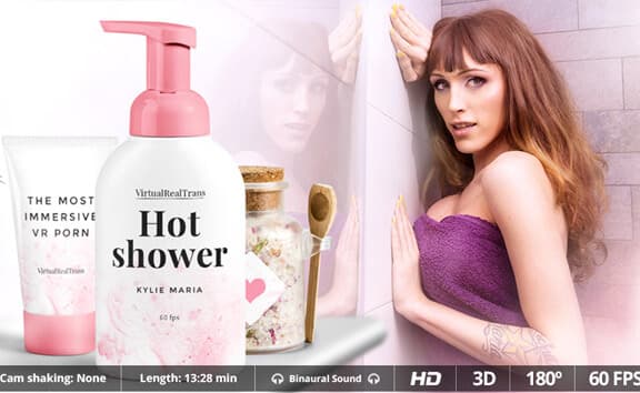 Kylie Maria in Hot Shower - SexLikeReal Shemale_main_thumbnail