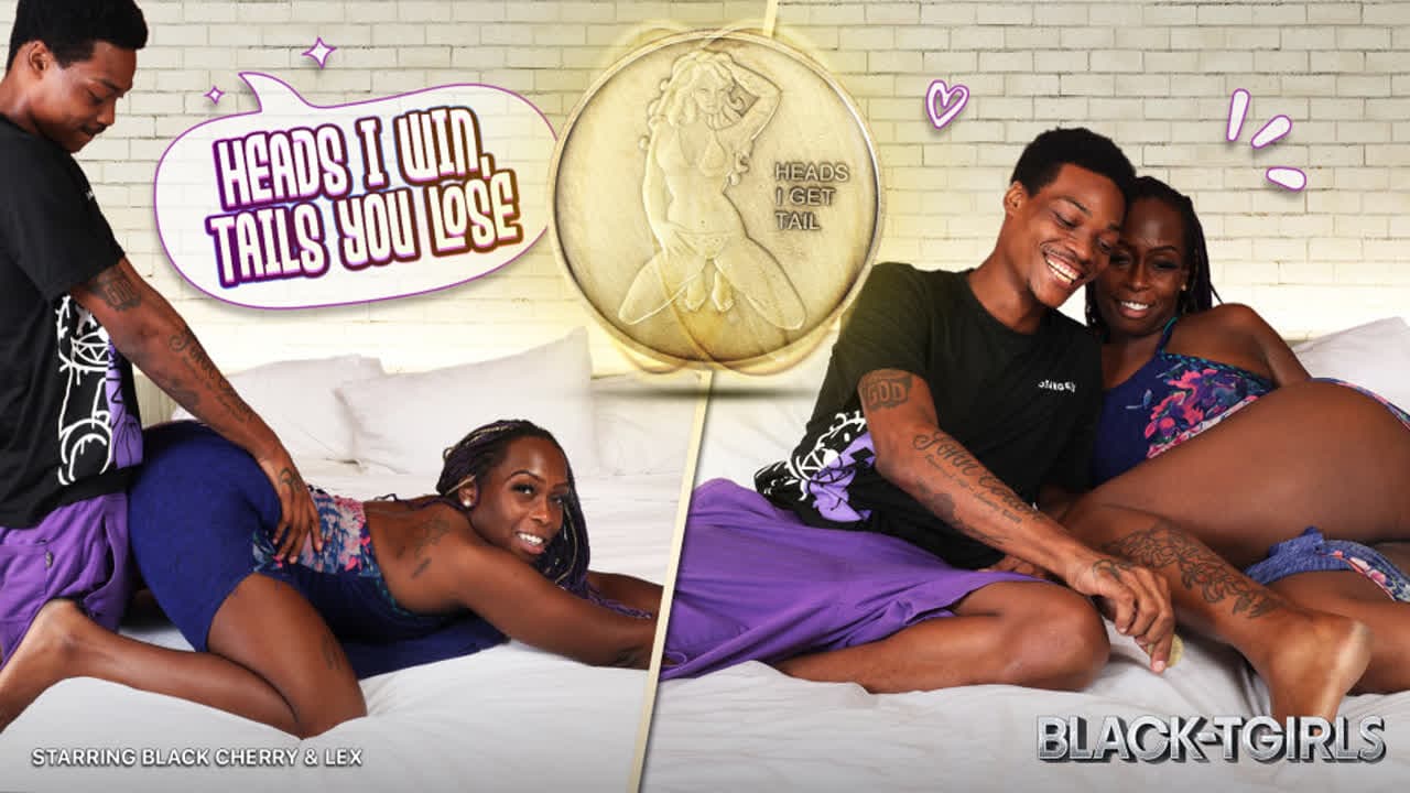 BLACK TGIRLS - A Game of Desire with Sexy Black Cherry_main_thumbnail