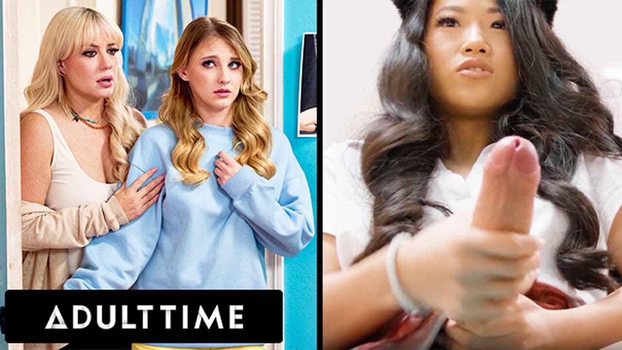 ADULT TIME - Futanari Hentai Fan Alona Bloom Caught Jerking Off By New College Roommate Melody Marks_main_thumbnail